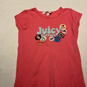 Juicy Couture girls cotton t-shirt